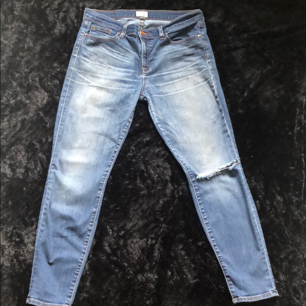 Distressed Jeans